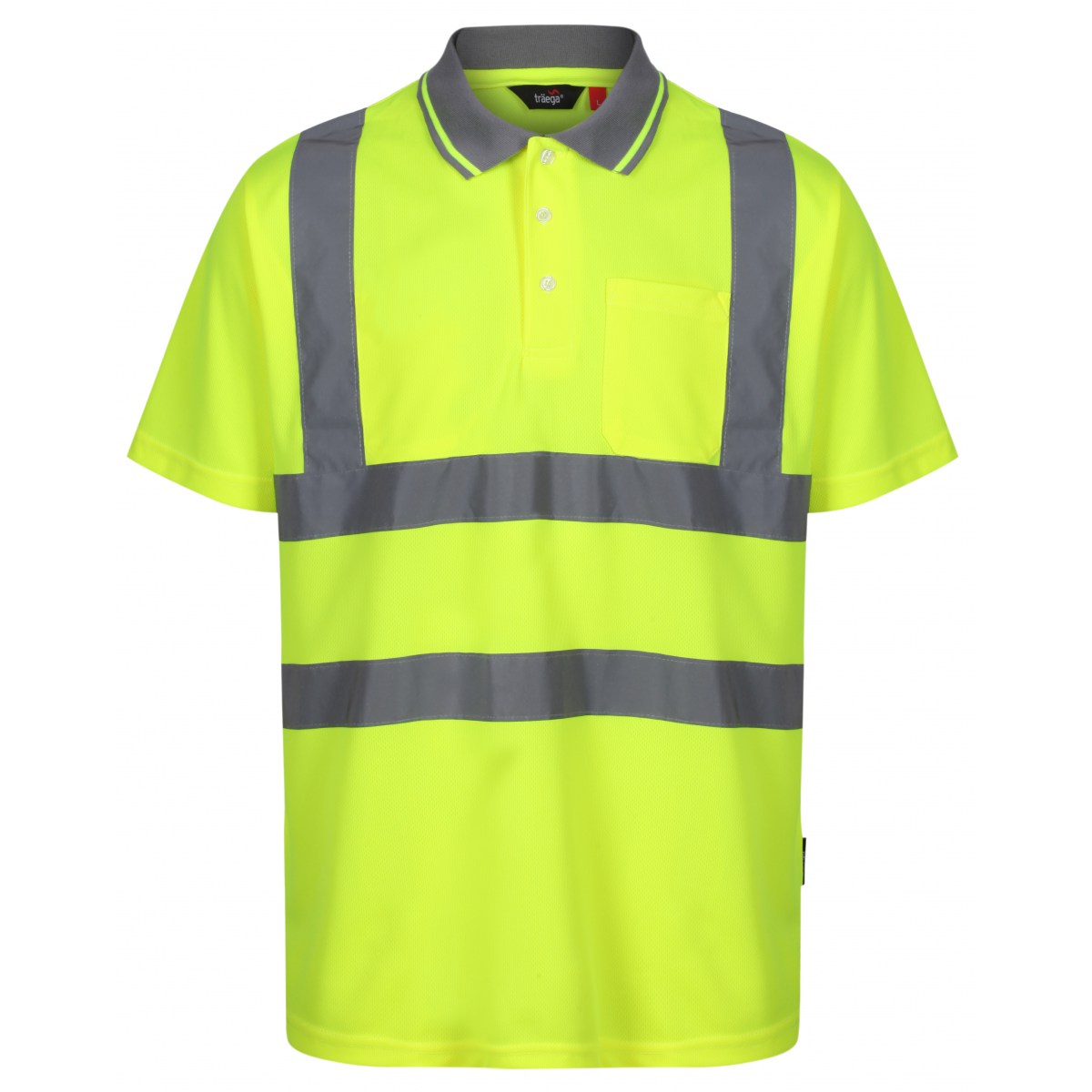 TPS01 HI VIS POLO SHIRT - AAA Safety Supplies Limited