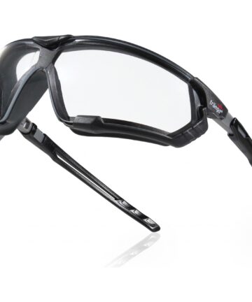 TRAEGA LUGA™ HYBRID SAFETY SPEC - CLEAR LENS WITH CHANGEABLE STRAP