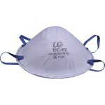 UC-P2 FFP2 DISPOSABLE CUPPED UNVALVED MASK (APF10)