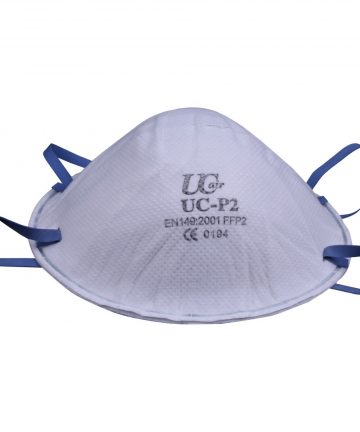 UC-P2 FFP2 DISPOSABLE CUPPED UNVALVED MASK (APF10)