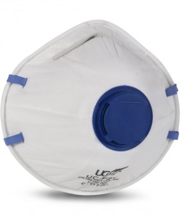 UC-P2V - FFP2 CUPPED DISPOSABLE MASK (APF 10)