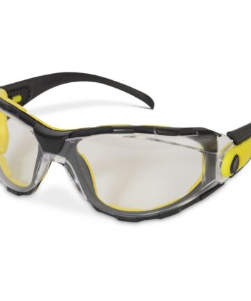 SULU™ SAFETY SPEC WITH FOAM INSERT - CLEAR LENS