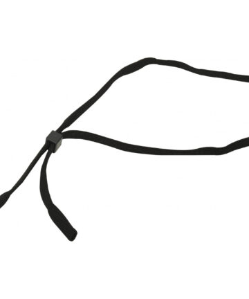 Black loop cord for glasses.