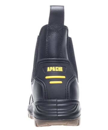 AP714SM - Apache Black Safety Dealer Boot