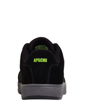 KICK - APACHE Black Suede Cupsole Safety Trainer