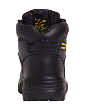 SS806SM - Black 6 Eye Hiker Boot