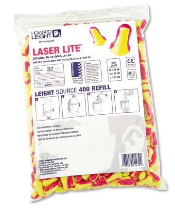 LL400 - HOWARD LEIGHT LL-1 EAR PLUGS - SNR 32 - Pack of 200